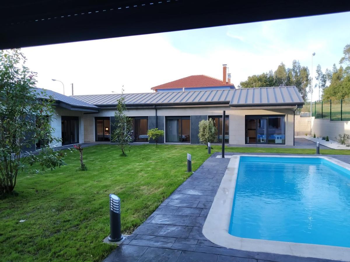 Carballos Altos-Apartamentos Turisticos Arzua Bagian luar foto